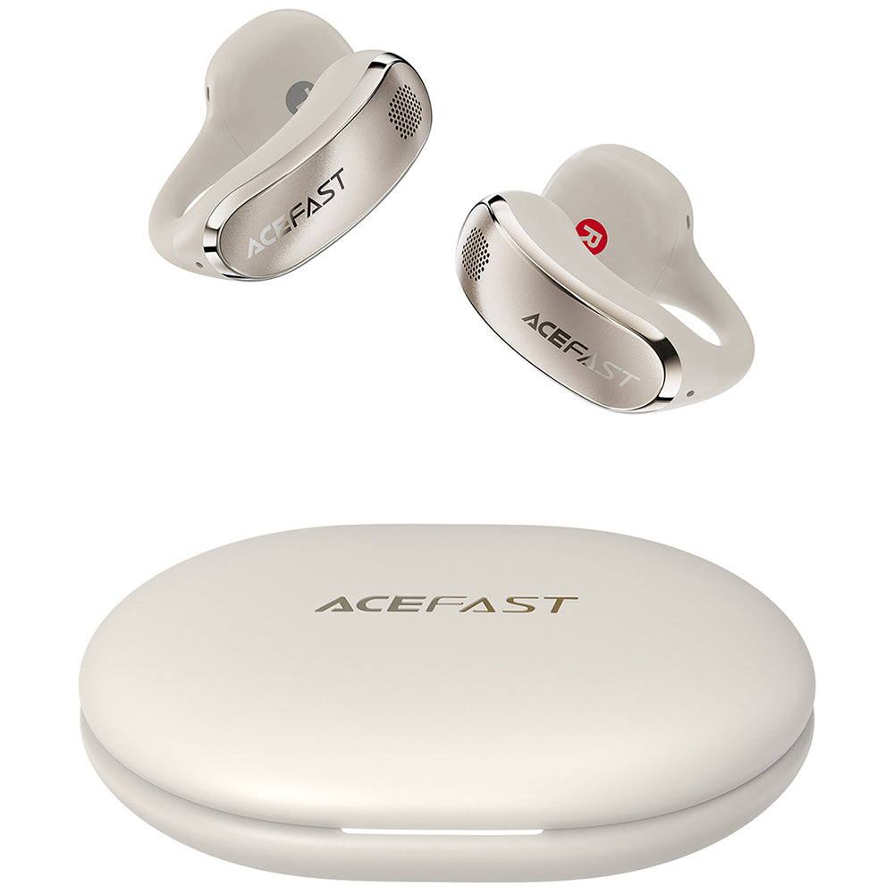Brezžične slušalke Bluetooth Acefast Aceclip Pro, TWS, Zlata