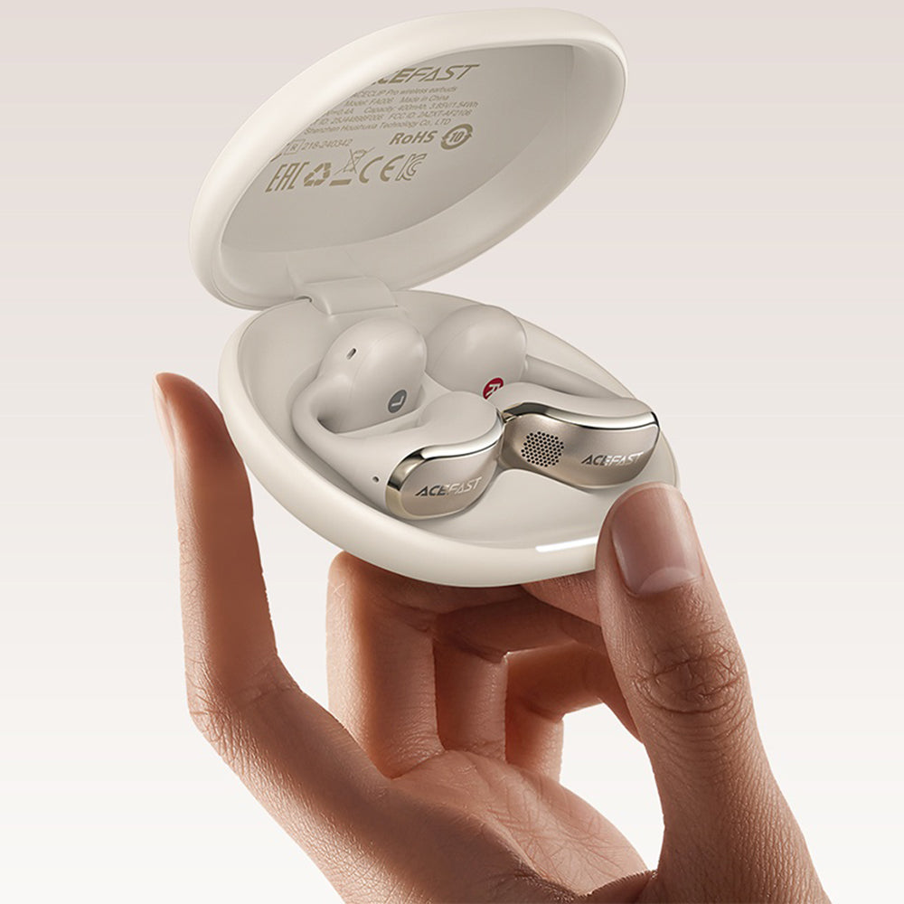 Brezžične slušalke Bluetooth Acefast Aceclip Pro, TWS, črne