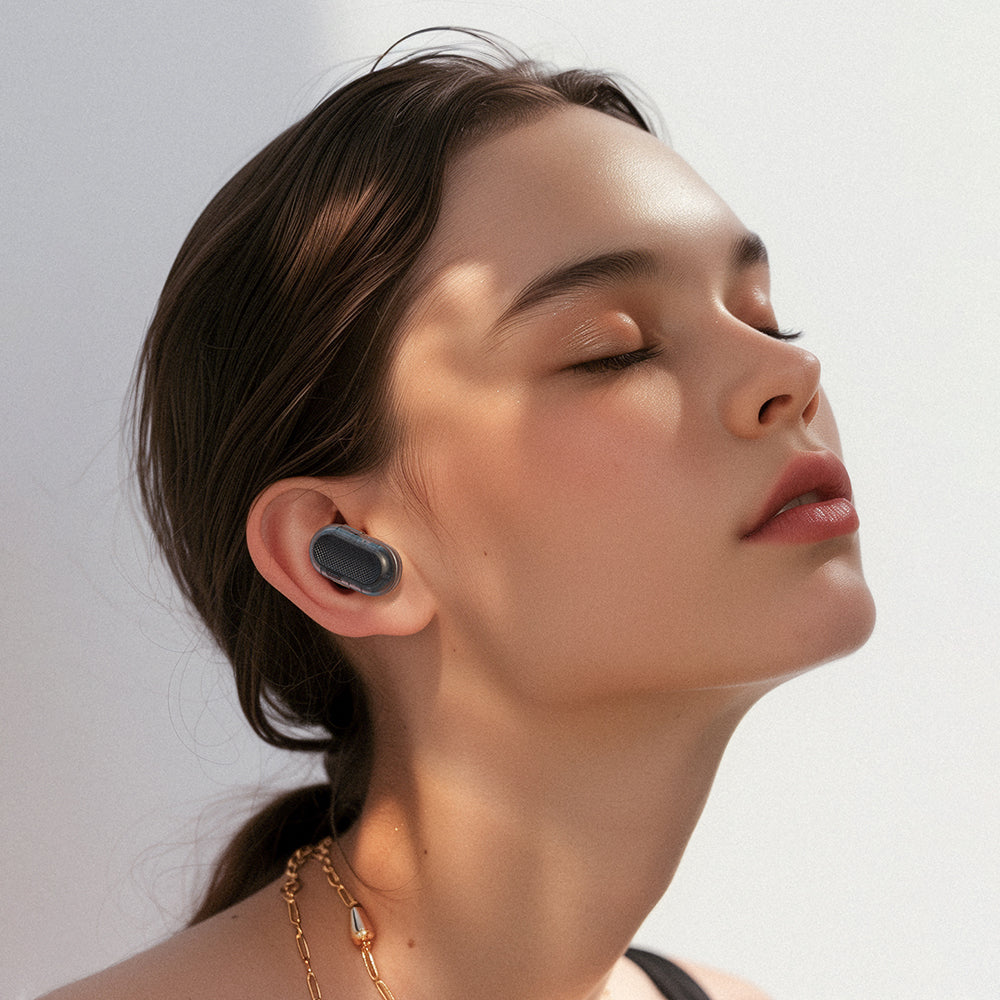 Brezžične slušalke Bluetooth Acefast Acefit Neo, TWS, bele