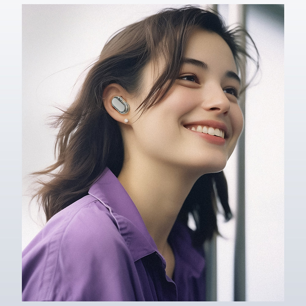 Brezžične slušalke Bluetooth Acefast Acefit Neo, TWS, bele