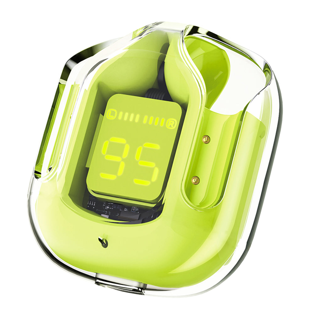Brezžične slušalke Bluetooth Acefast T6, TWS, zelene