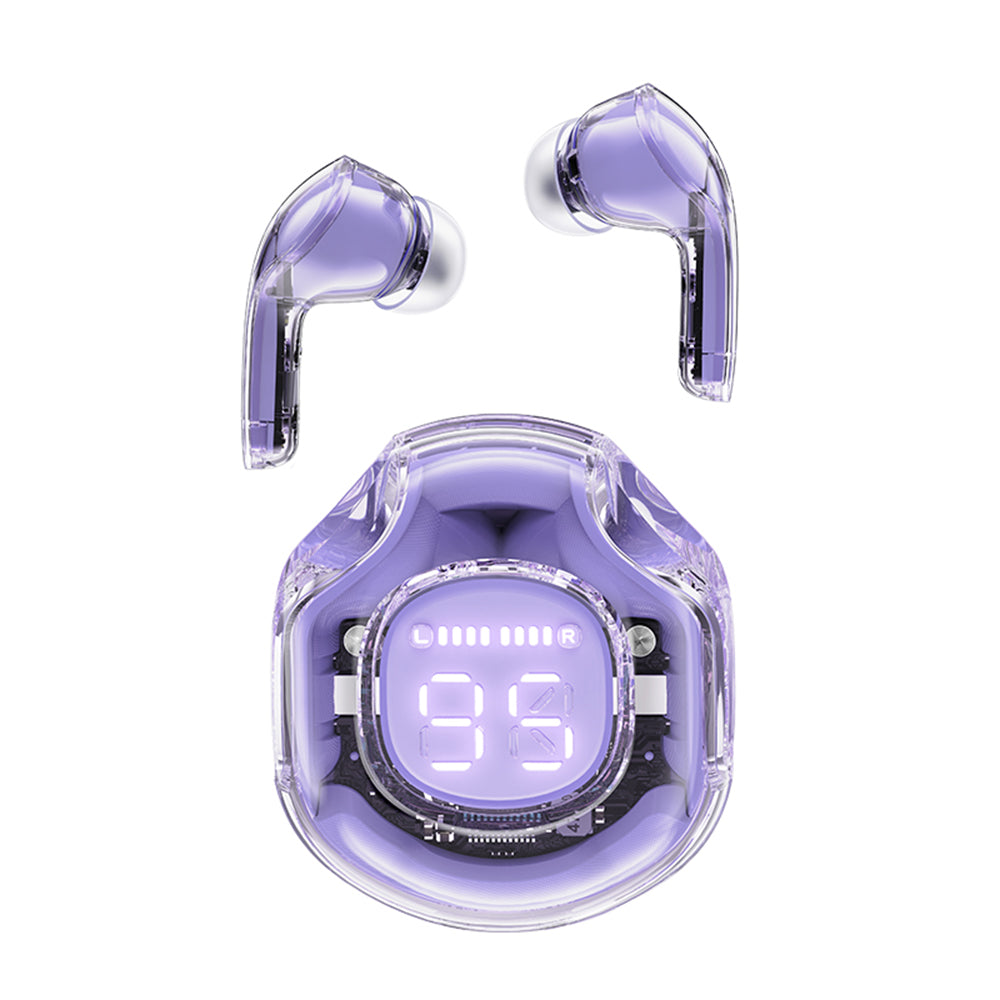 Brezžične slušalke Bluetooth Acefast T8, TWS, Vijolične