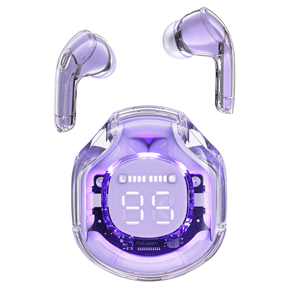 Brezžične slušalke Bluetooth Acefast T8, TWS, Vijolične