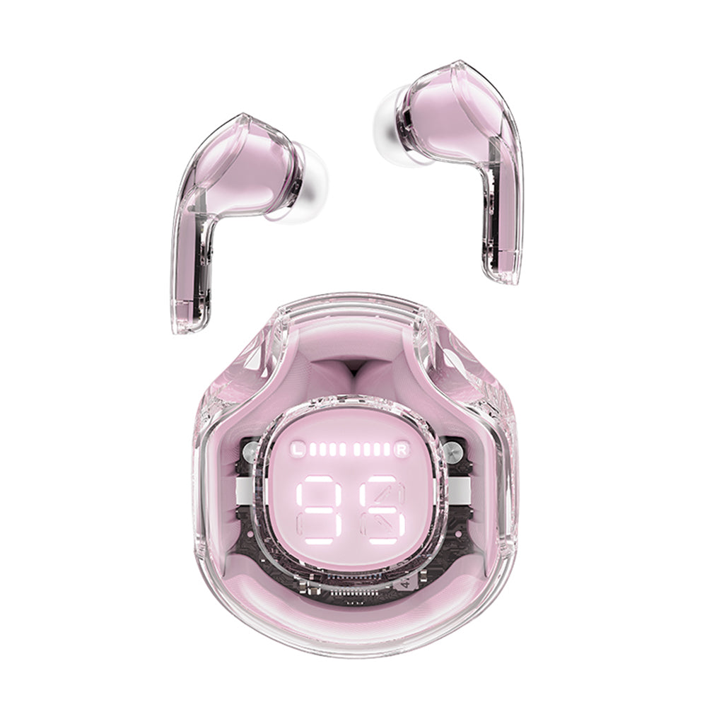 Brezžične slušalke Bluetooth Acefast T8, TWS, Roza