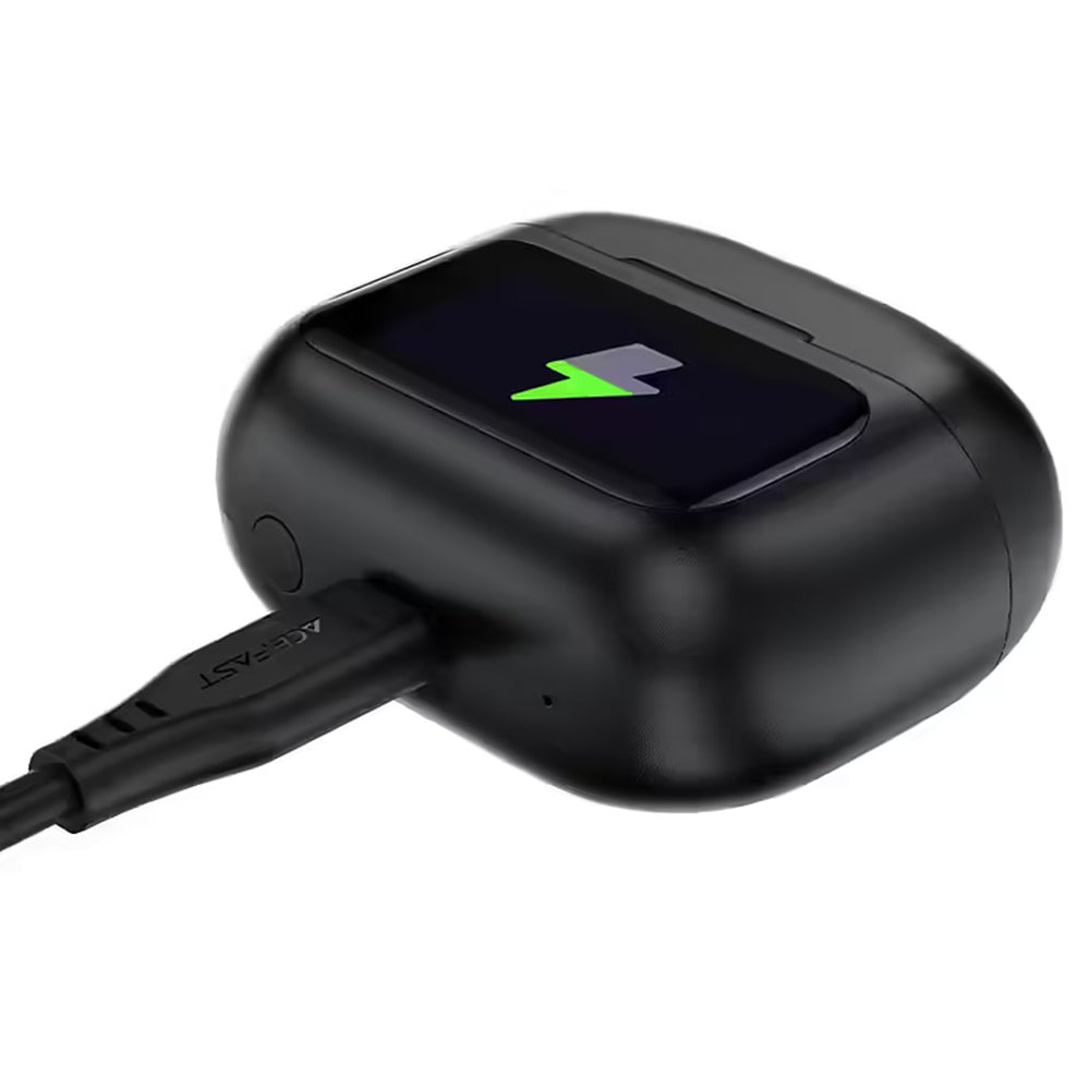 Brezžične slušalke Bluetooth Acefast W6, TWS, ANC, črne