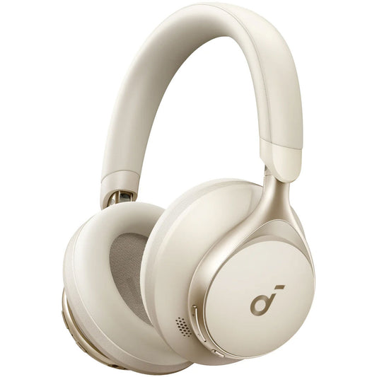 Slušalke za prostoročno telefoniranje Bluetooth Anker SoundCore Space On, večtočkovne, A2DP, ANC, bele barve A3035G21