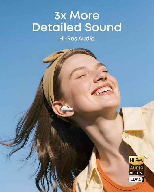 Bluetooth prostoročne slušalke Anker SoundCore R60i, TWS, ANC, bela D1202G21
