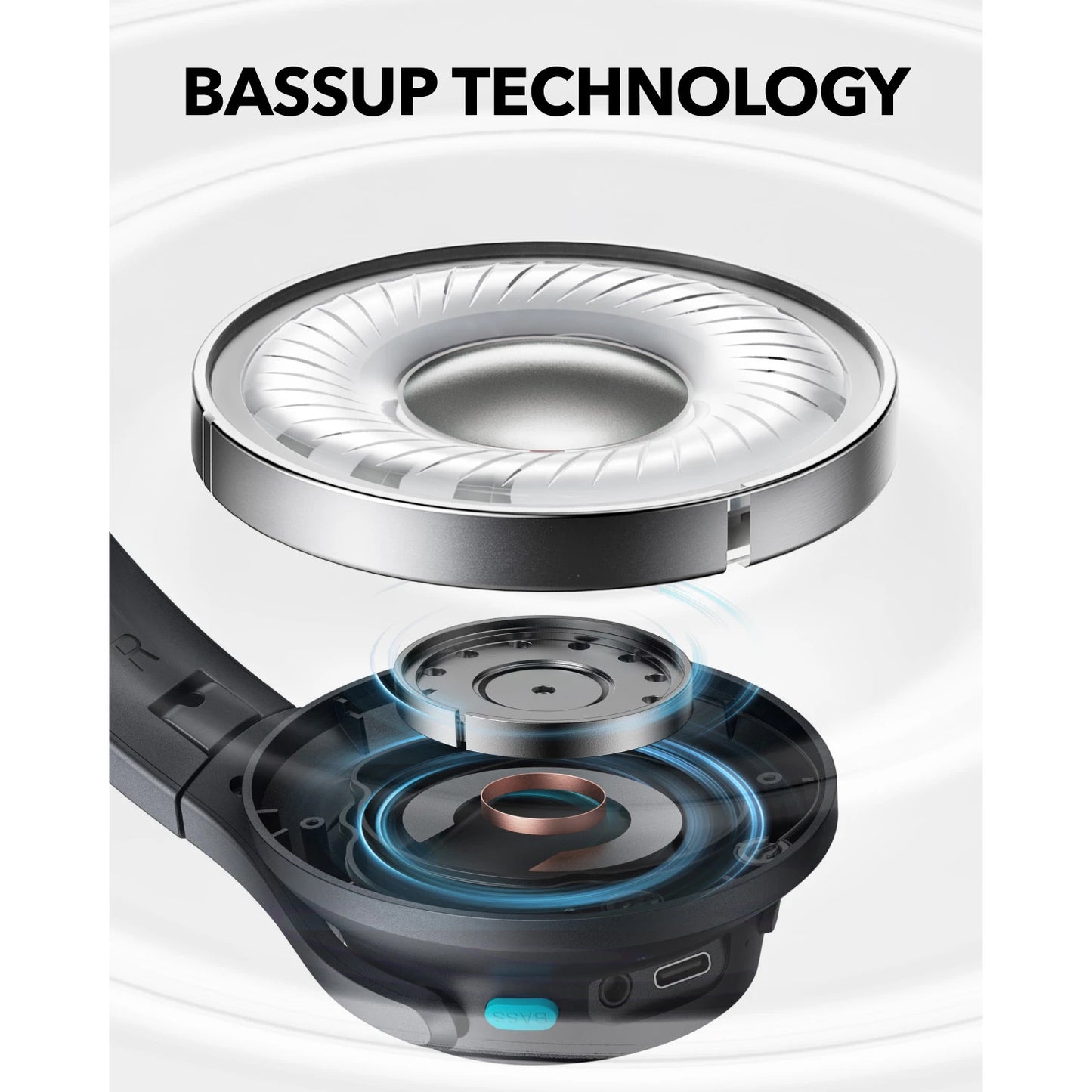 Handsfree Bluetooth Anker Soundcore Q11i, MultiPoint, A2DP, Siva A3005GA1