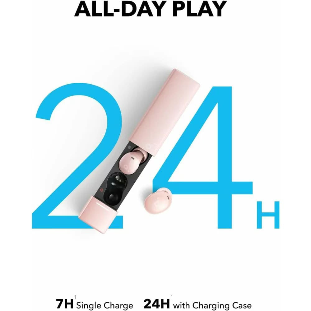 Handsfree Bluetooth Anker SoundCore A30i, TWS, Roza A3958G51