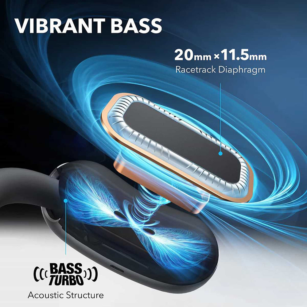 Brezžične slušalke Bluetooth Anker SoundCore AeroFit 2, TWS, Modra A3874G31