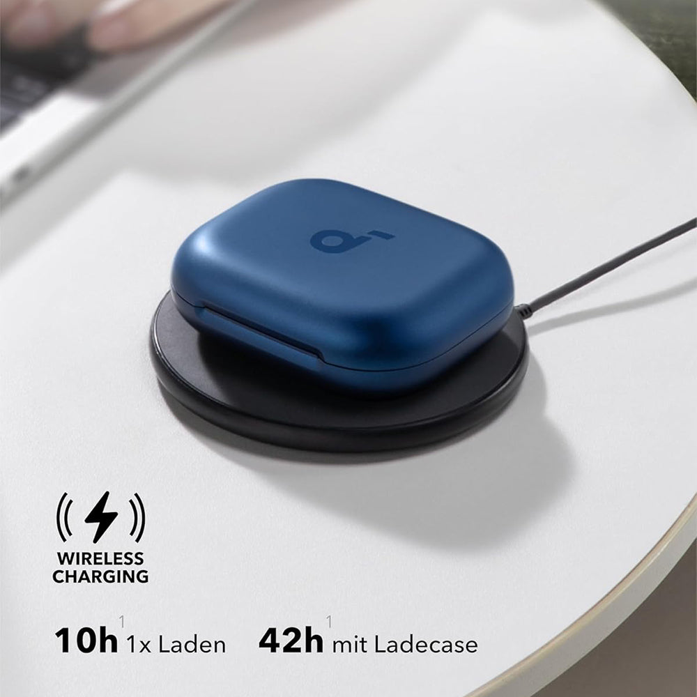 Brezžične slušalke Bluetooth Anker SoundCore AeroFit 2, TWS, Modra A3874G31