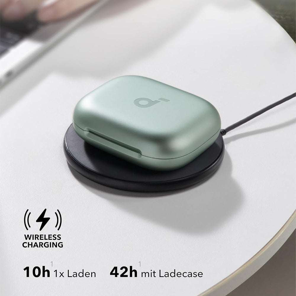 Brezžične slušalke Bluetooth Anker SoundCore AeroFit 2, TWS, zelene A3874G61