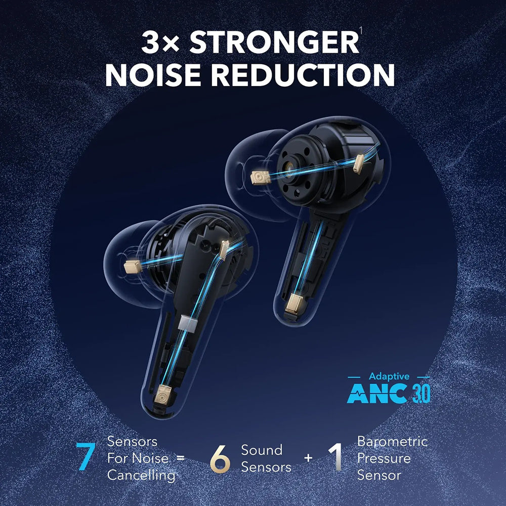 Brezžične slušalke Bluetooth Anker SoundCore Liberty 4 Pro NC, TWS, ANC, črne A3954GF1