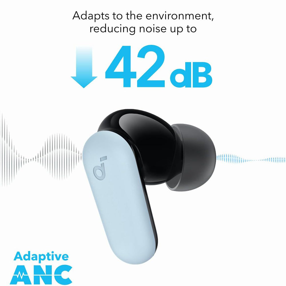 Handsfree Bluetooth Anker SoundCore P30i, TWS, Modra A3959331