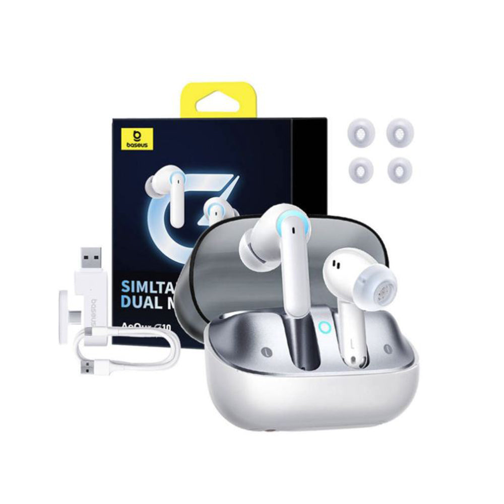 Handsfree Bluetooth Baseus AeQur G10, TWS, Bel A00055400221-00