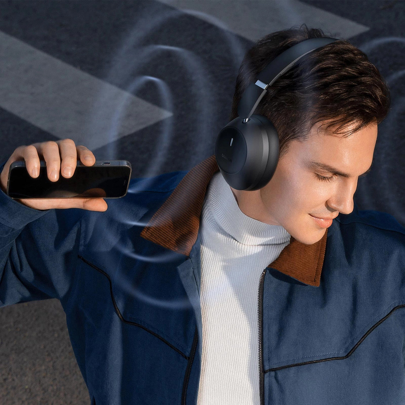 Handsfree Bluetooth Baseus Bass 30 Max, A2DP, Črna A00070700121-00