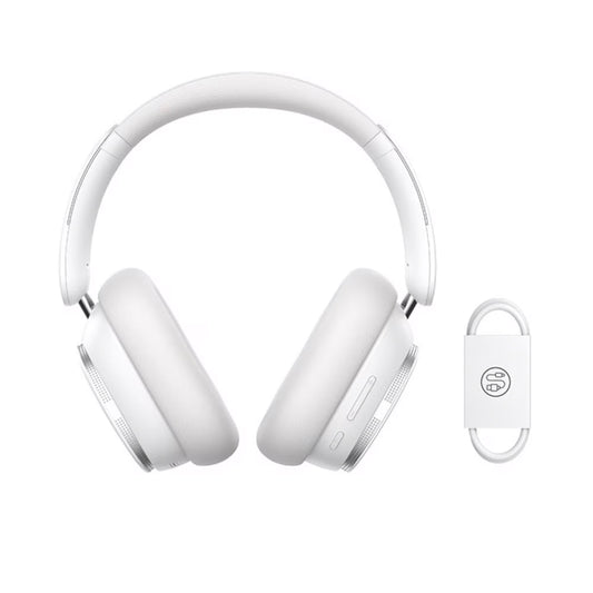 Brezžične slušalke Bluetooth Baseus Bowie H1 Pro, A2DP, ANC, Bela A00050601213-00