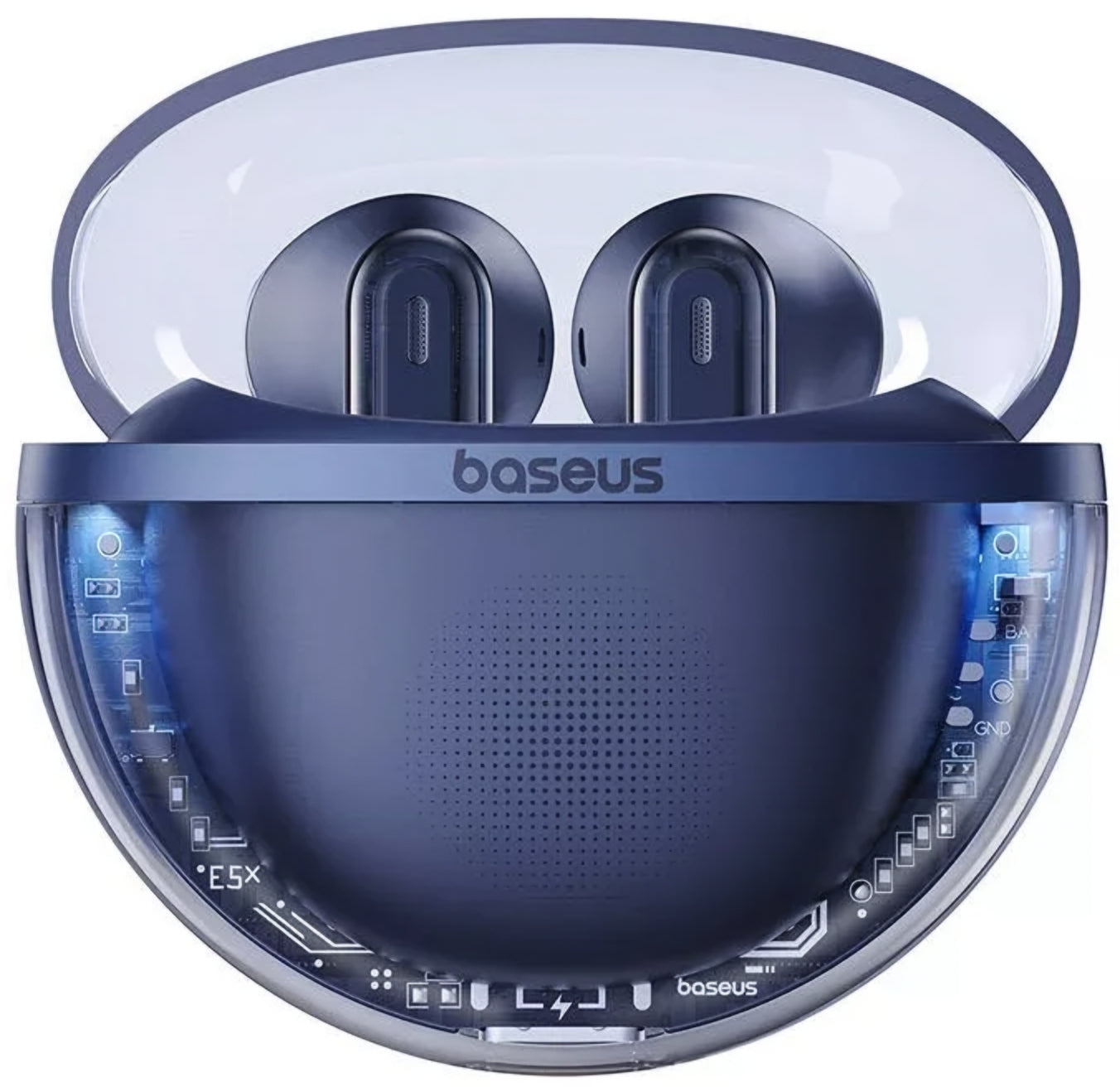 Handsfree Bluetooth Baseus Bowie E5x, TWS, Modra A00060101323-00