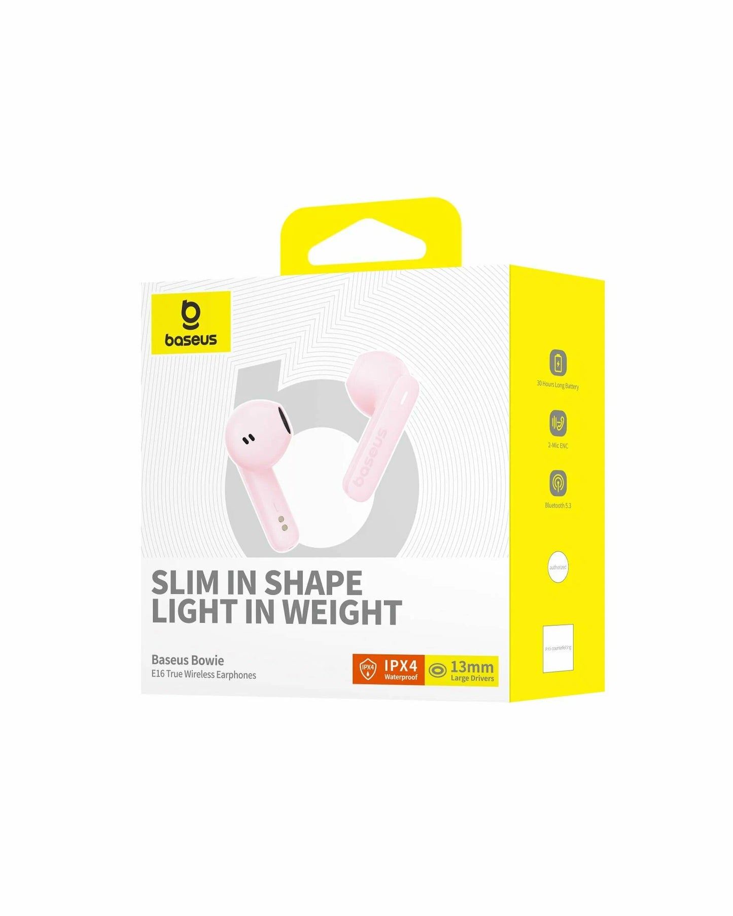 Handsfree Bluetooth Baseus Bowie E16, TWS, Roza A00061900413-01