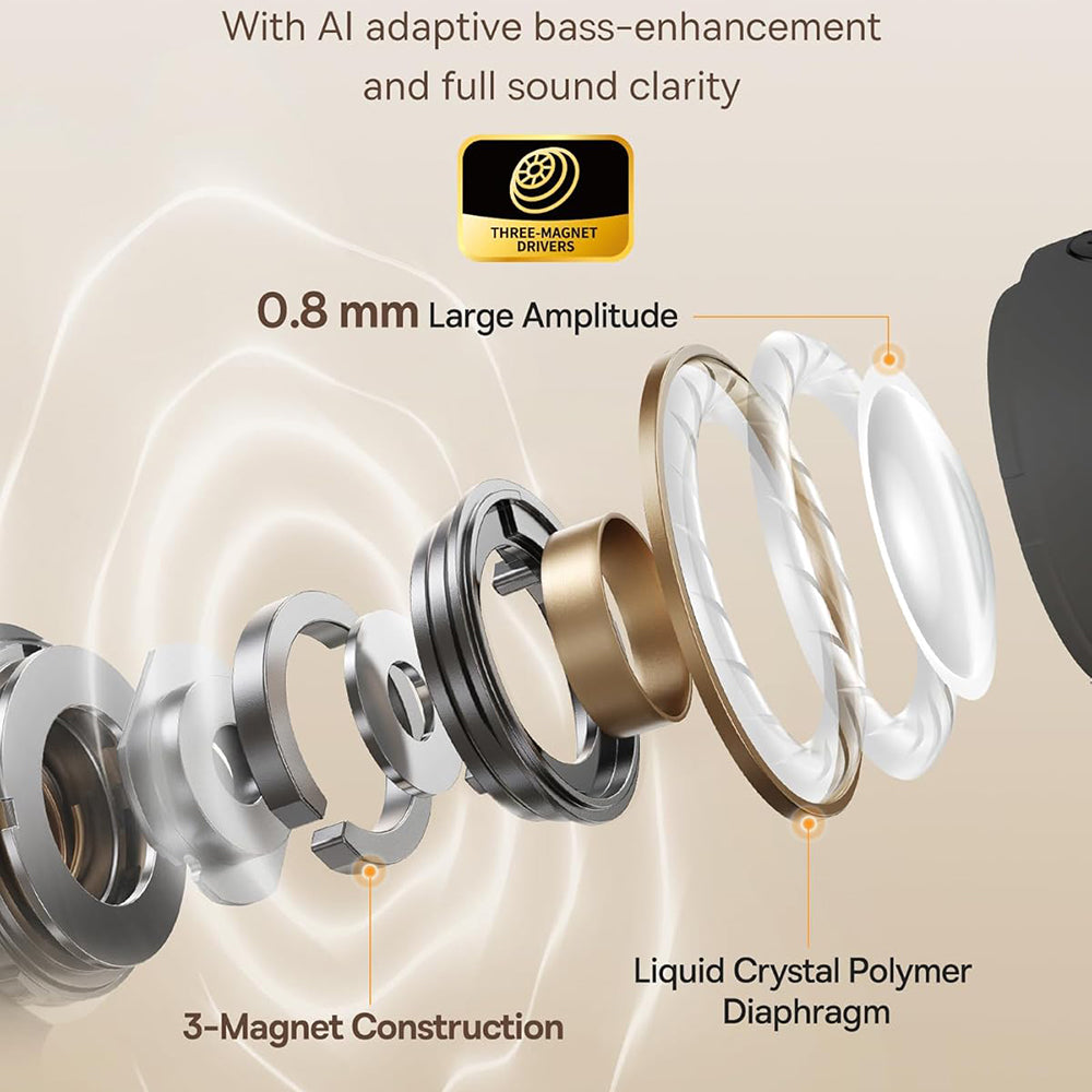 Handsfree Bluetooth Baseus Bowie MC1, TWS, Črn A00083501126-00