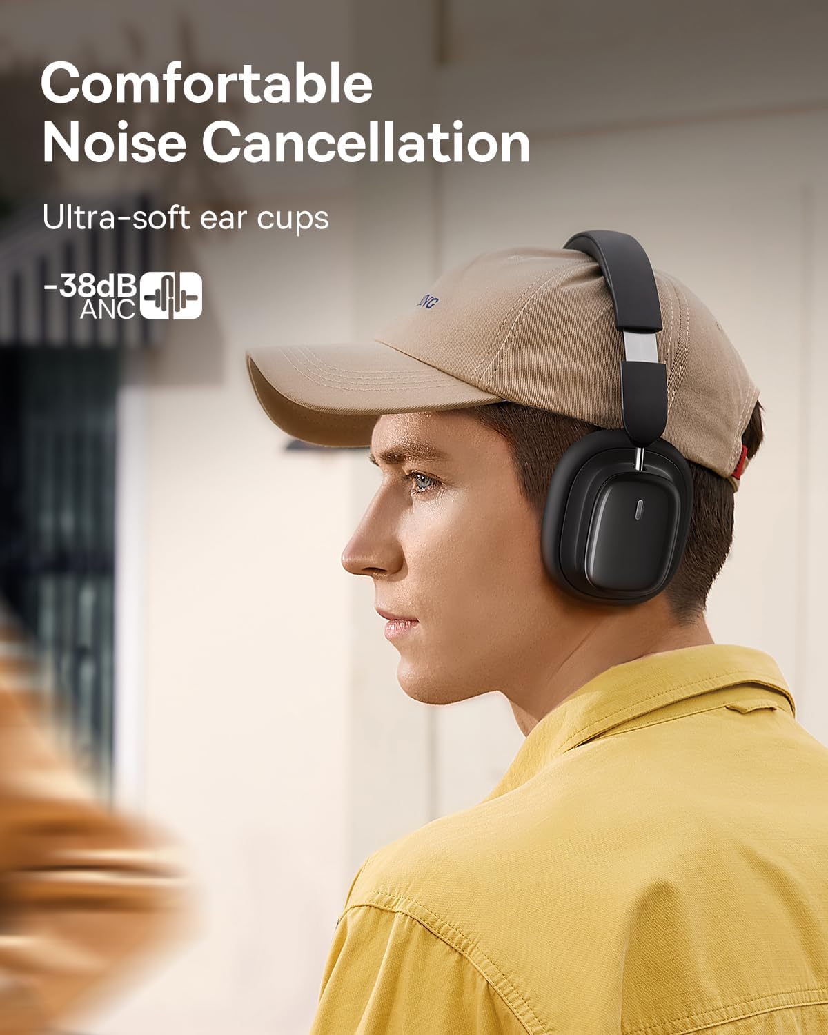 Handsfree Bluetooth Baseus Bowie H1i, A2DP, ANC, Črna A00050402113-00