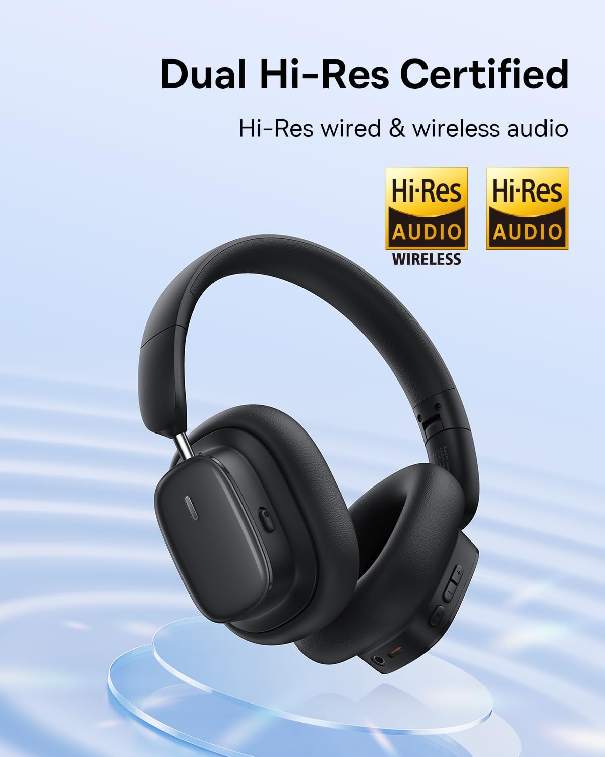 Handsfree Bluetooth Baseus Bowie H1i, A2DP, ANC, Črna A00050402113-00