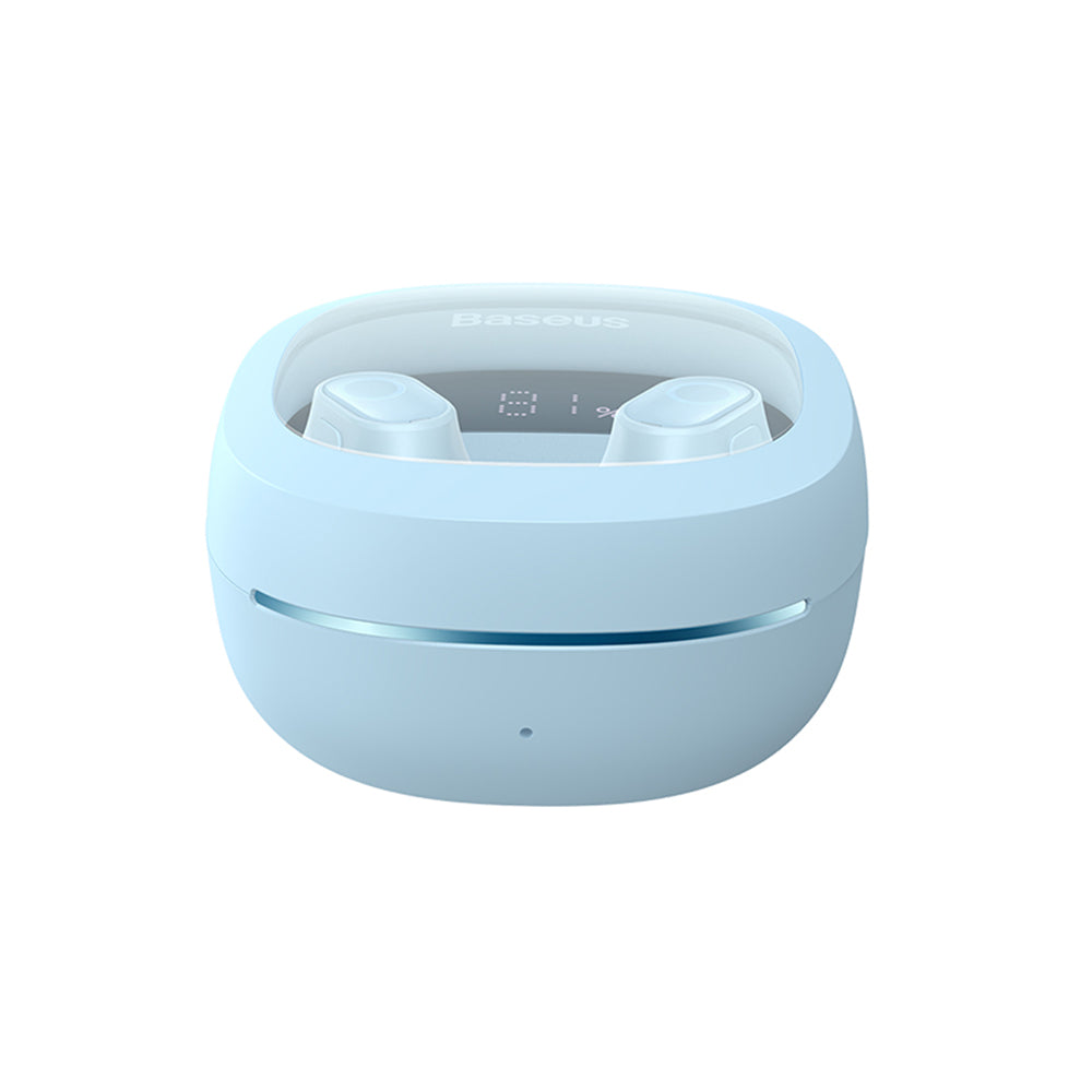 Handsfree Bluetooth Baseus WM02+, TWS, Modra NGTW370303