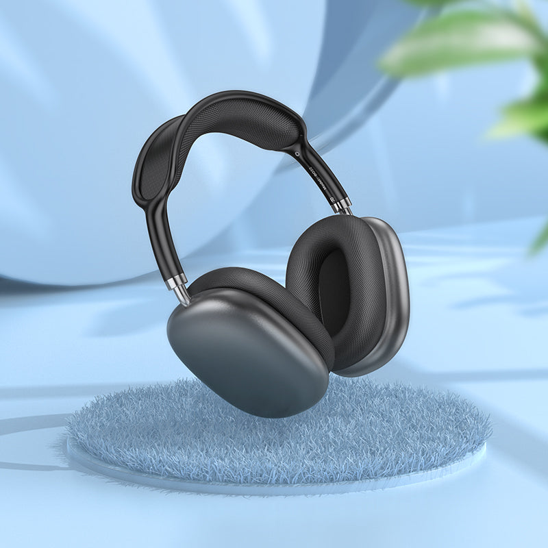 Brezžične slušalke Bluetooth Borofone BO22 Elegant, A2DP, Sive