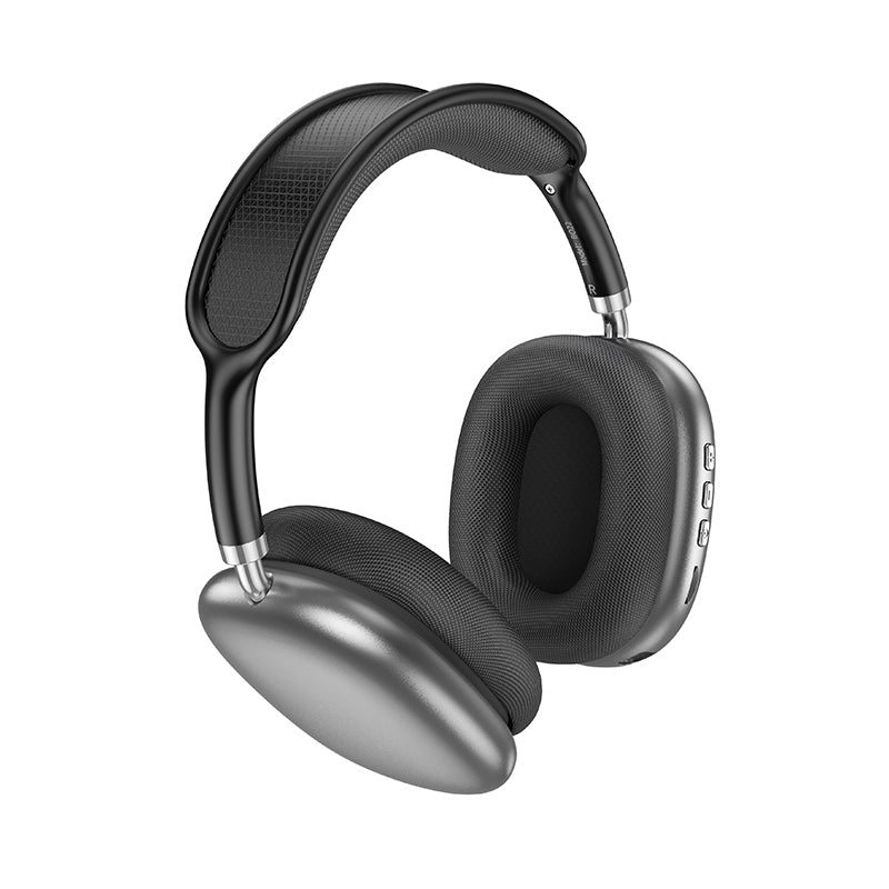 Brezžične slušalke Bluetooth Borofone BO22 Elegant, A2DP, Sive