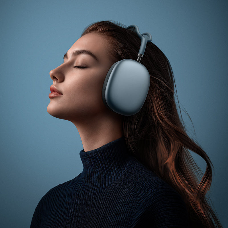 Brezžične slušalke Bluetooth Borofone BO35 Adorable, A2DP, Modre
