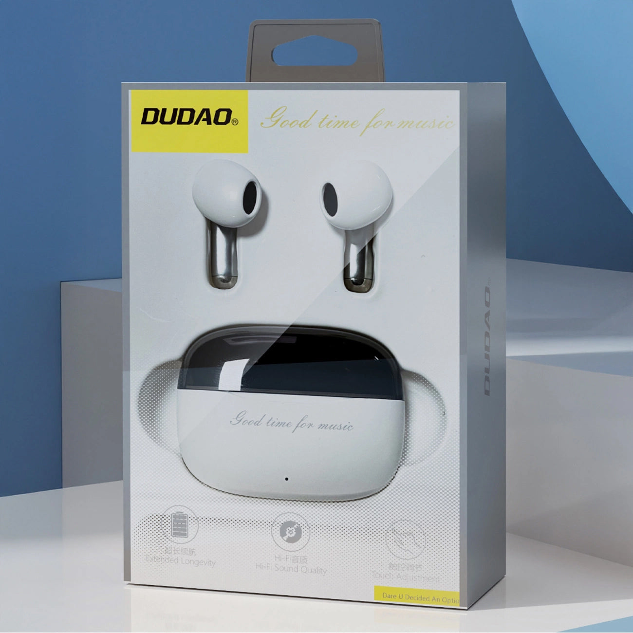 Brezžične slušalke Bluetooth Dudao U8, TWS, bele