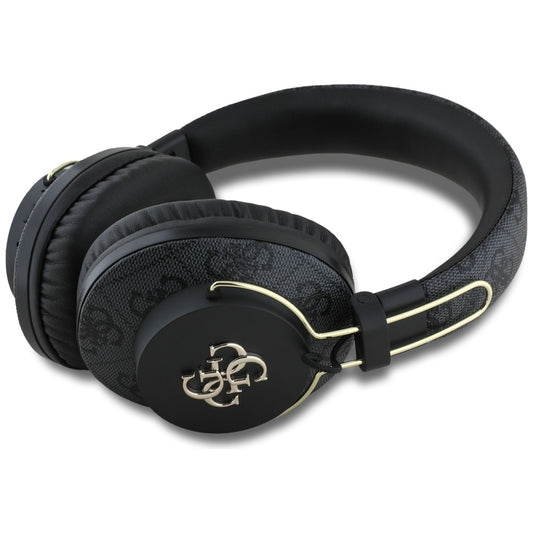 Brezžične slušalke Bluetooth Guess 4G Metal Logo, A2DP, črne