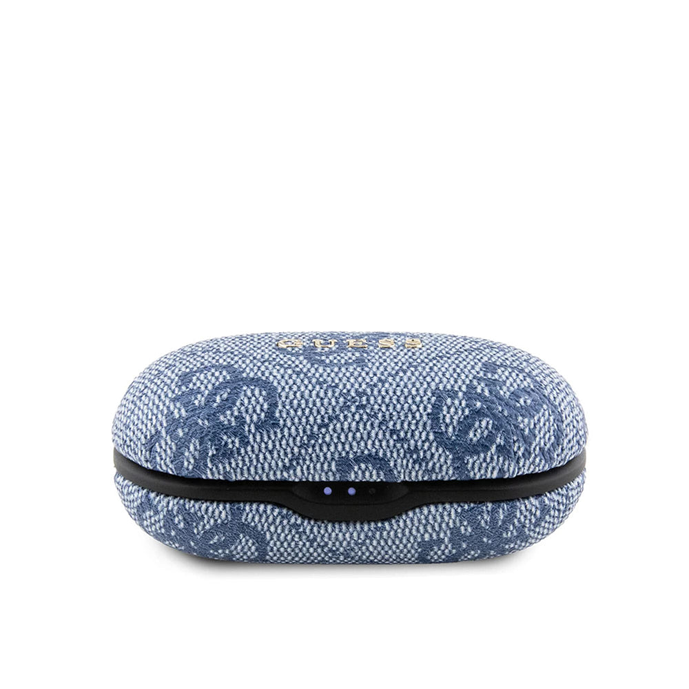 Brezžične slušalke Bluetooth Guess 4G Metal, TWS, Modre