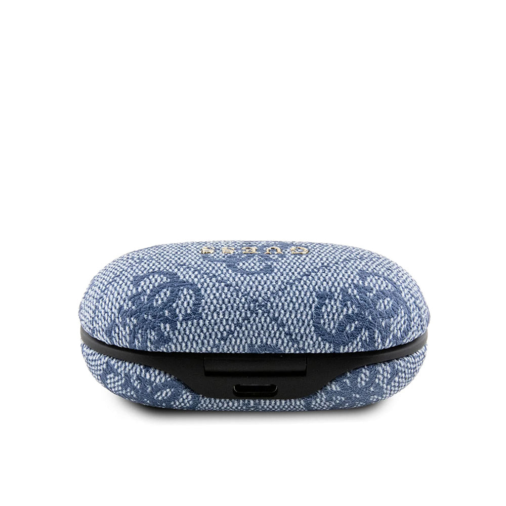 Brezžične slušalke Bluetooth Guess 4G Metal, TWS, Modre