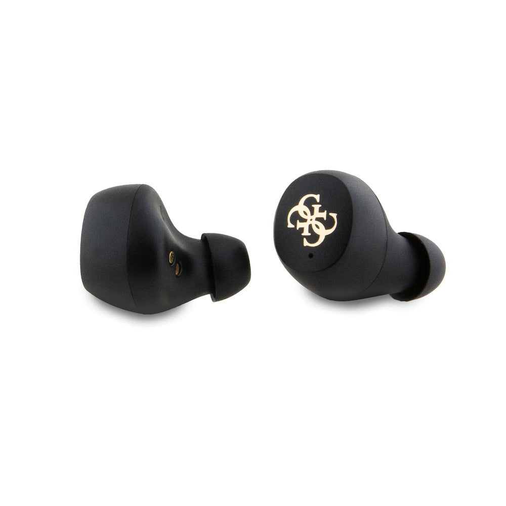 Brezžične slušalke Bluetooth Guess 4G Metal, TWS, rjave