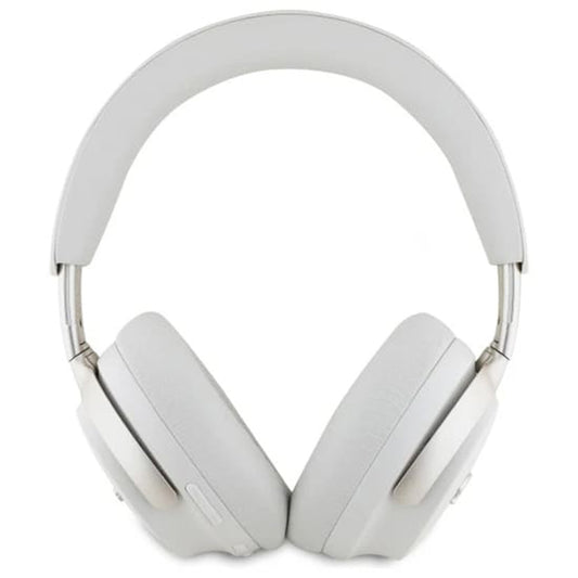 Handsfree Bluetooth Guess Metal Script Logo, A2DP, ANC, Bež