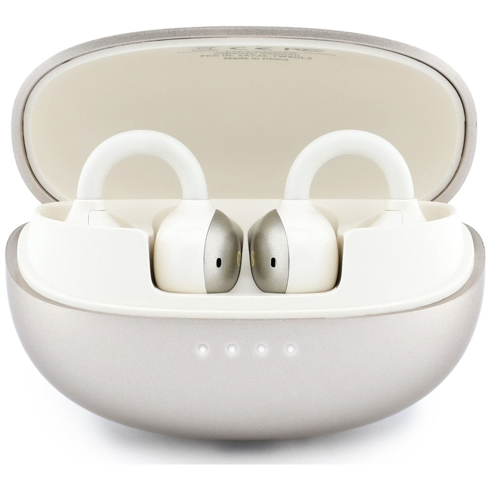 Brezžične slušalke Bluetooth Guess z metalnim zaključkom, elektropirani deli, klasične, TWS, zlate