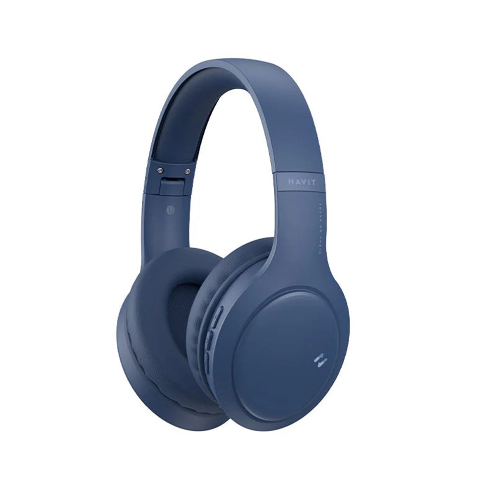 Brezžične slušalke Bluetooth HAVIT H633BT, Multipoint, A2DP, Modra