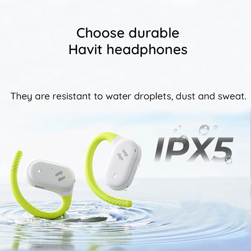 Brezžične slušalke Bluetooth HAVIT OWS915, TWS, bele