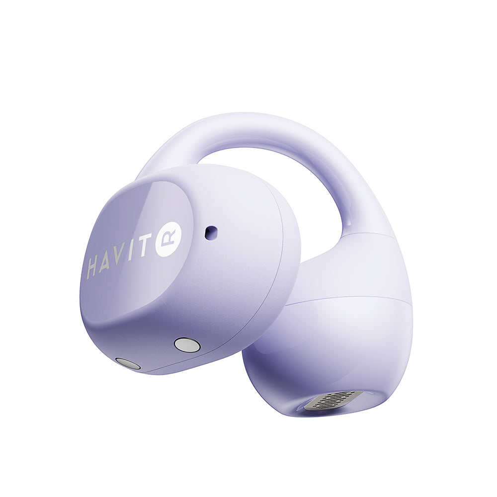 Brezžične slušalke Bluetooth HAVIT OWS916 Lite, TWS, Vijolična