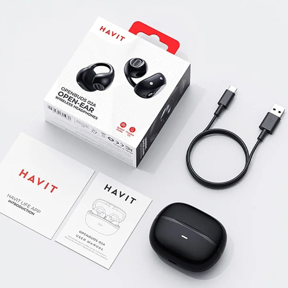 Handsfree Bluetooth HAVIT OWS916, TWS, Črn