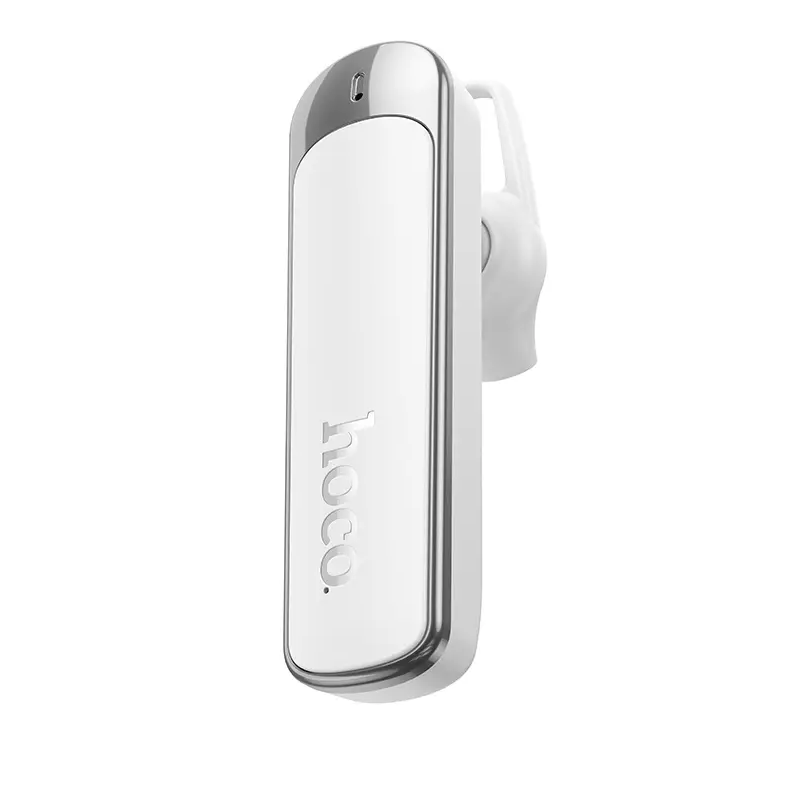 Bluetooth prostoročni telefon HOCO E201, bel