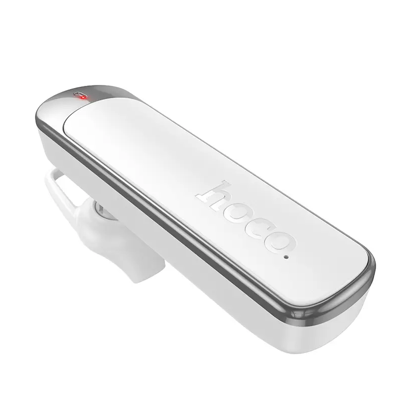 Bluetooth prostoročni telefon HOCO E201, bel