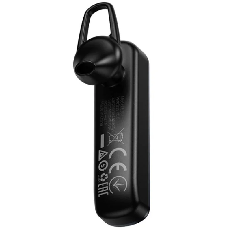 Bluetooth prostoročni telefon HOCO E201, črn