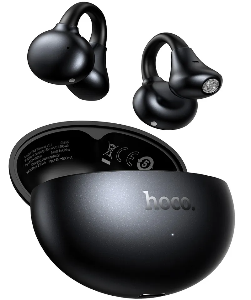 Brezžične slušalke Bluetooth HOCO EA8, TWS, črne