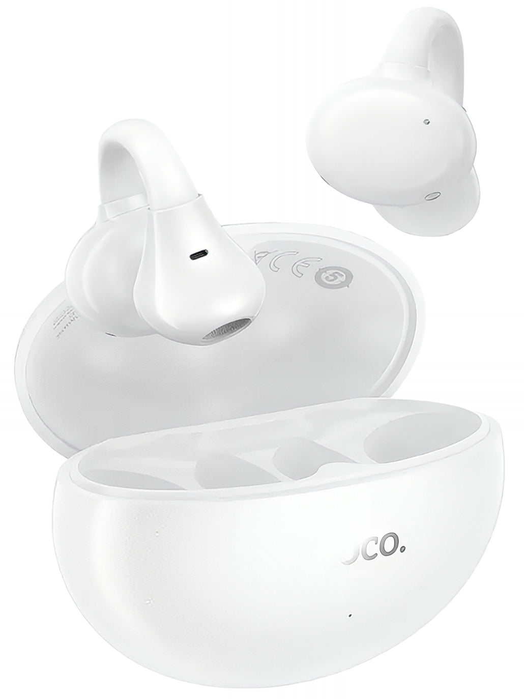 Brezžične slušalke Bluetooth HOCO EA8, TWS, bele