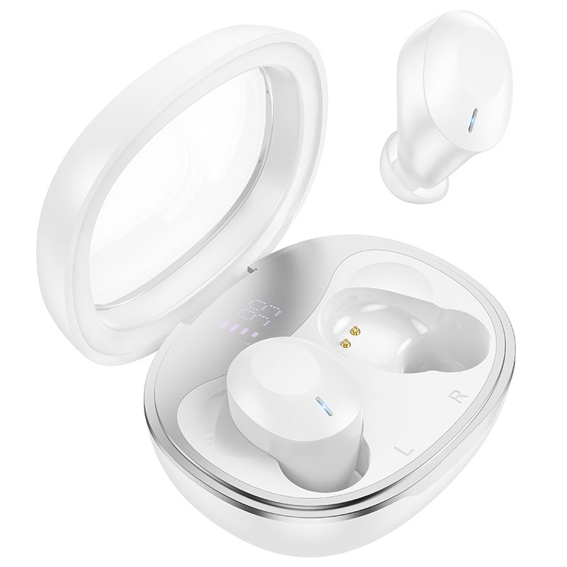 Brezžične slušalke Bluetooth HOCO EQ3, TWS, bele