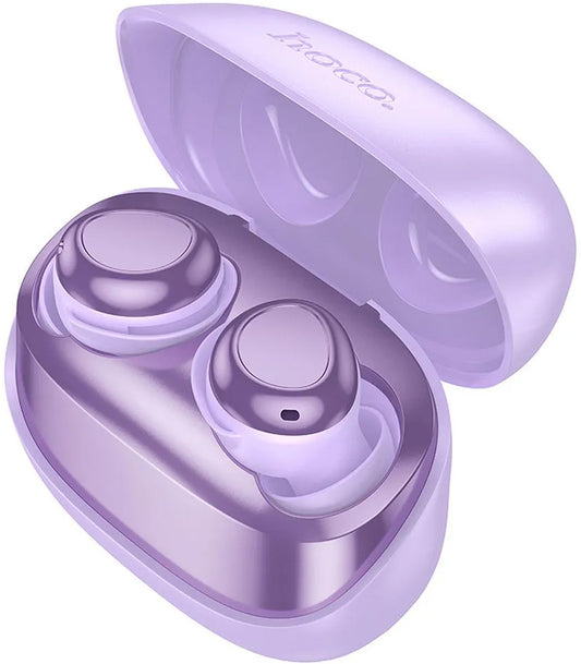 Brezžične slušalke Bluetooth HOCO EW200, TWS, Vijolične
