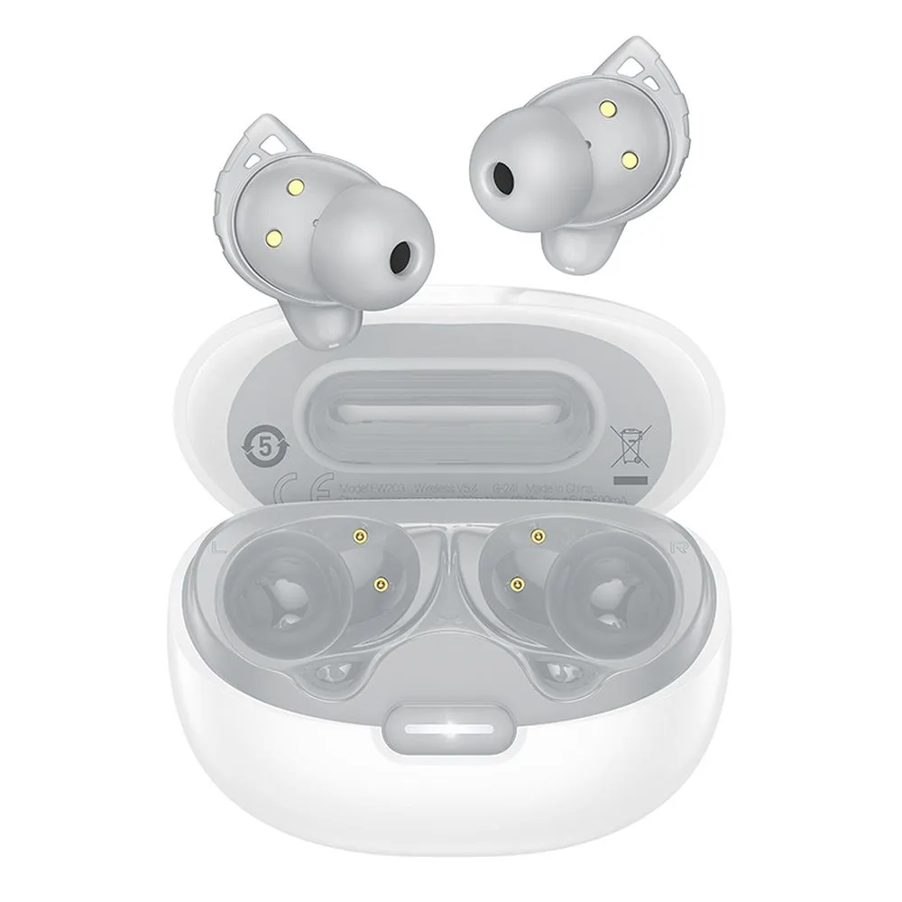 Brezžične slušalke Bluetooth HOCO EW203, TWS, bele
