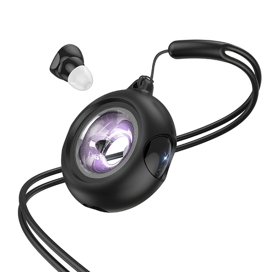 Handsfree Bluetooth Bluetooth HOCO EW71 Mini Donut, TWS, črna